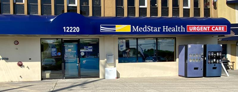 12220 Rockville Pike, Rockville is the location of MedStar Health Urgent Care.