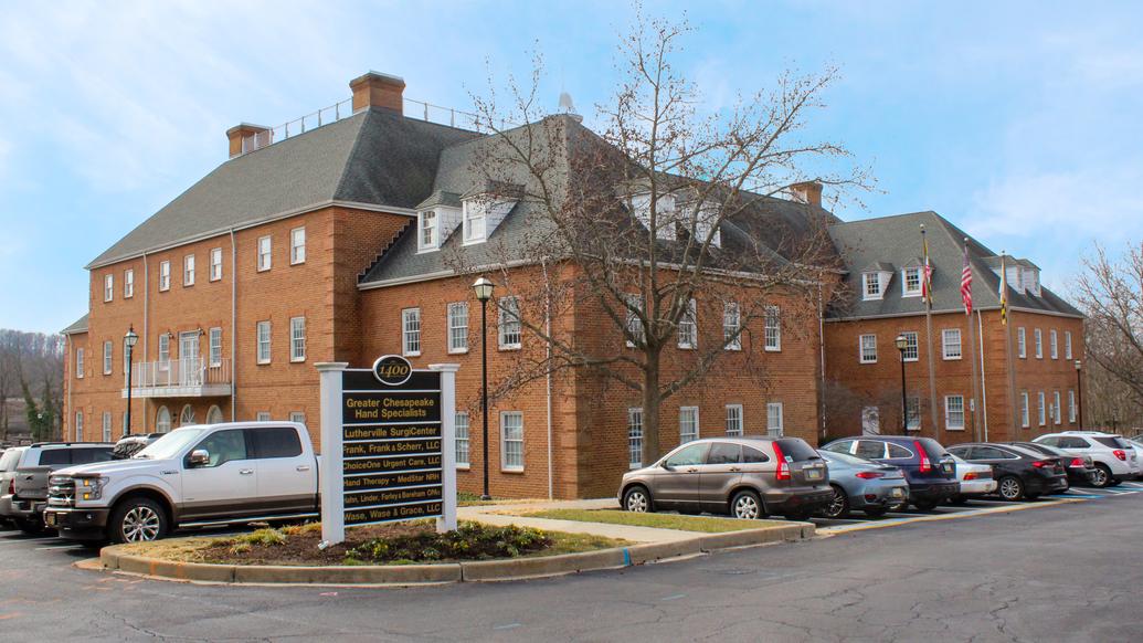 Exterior of the Westfield office building where MedStar Physical Therapy is located.