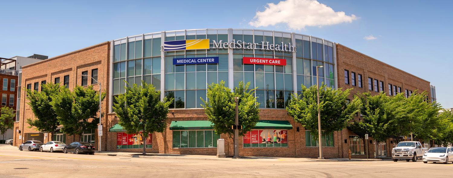 Front of the MedStar Health Medical Center and Urgent Care at Federal Hill, Baltimore, MD