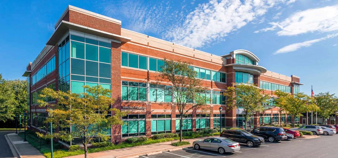 MedStar Health Physical Therapy at Rockville is located in a red brick and glass office building.