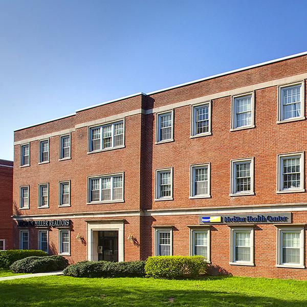 MedStar Health Primary Care at Spring Valley is located in a brick office building.