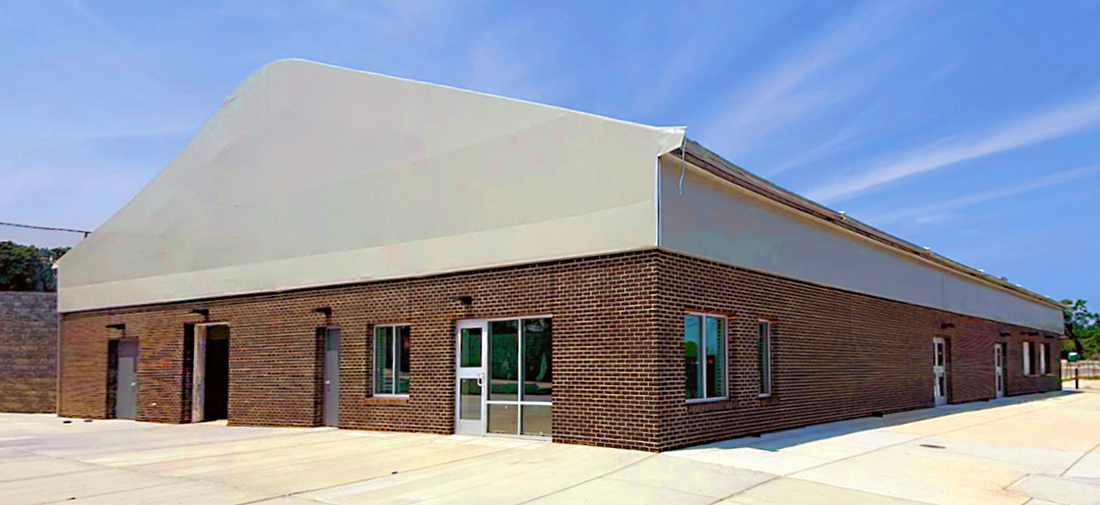 Exterior of the future home of MedStar Health Physical Therapy at Edgewood.