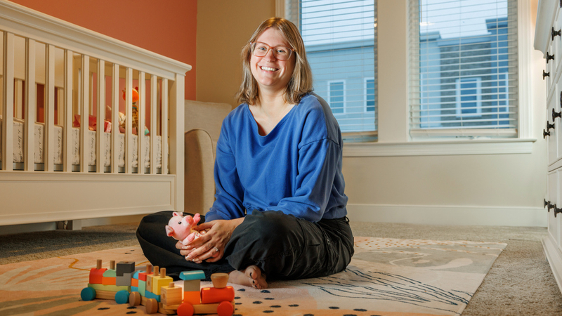 Samantha Singer participated in the Mother Baby Intensive Outpatient Program at MedStar Health.