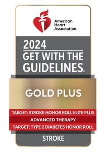 American Heart Association's Get With The Guidelines award logo