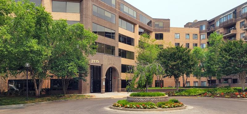 Exterior of 2115 Wisconsin Avenue NW, Washington DC