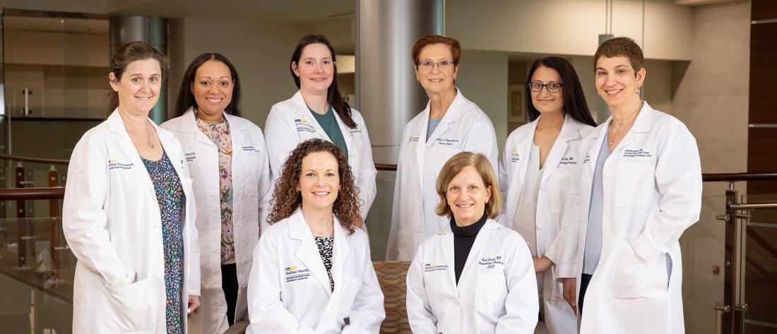 Front desk at the Betty Lou Ourisman Breast Cancer Center at MedStar Georgetown University Hospital