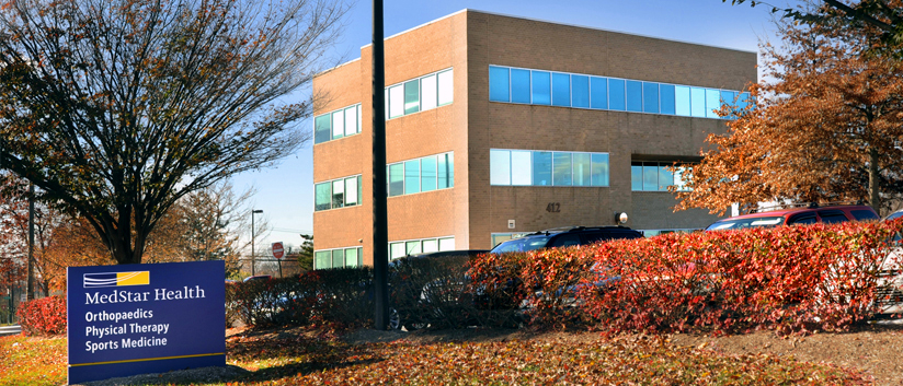 MedStar Health at Westminster is located in a brick and glass office building.