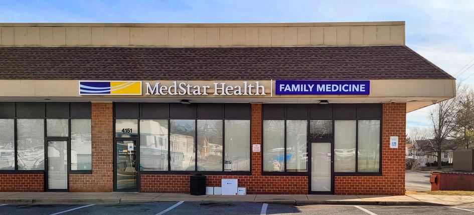 MedStar Health Primary Care at Fort Lincoln is located in a shopping center and is convenient to public transportation.