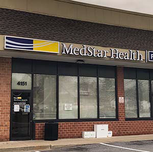 MedStar Health Primary Care at Fort Lincoln is located in a shopping center and is convenient to public transportation.