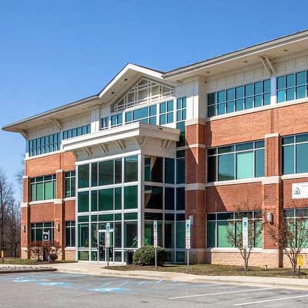 MedStar Health Primary Care at White Plains is located in a 3-story brick and glass office building.
