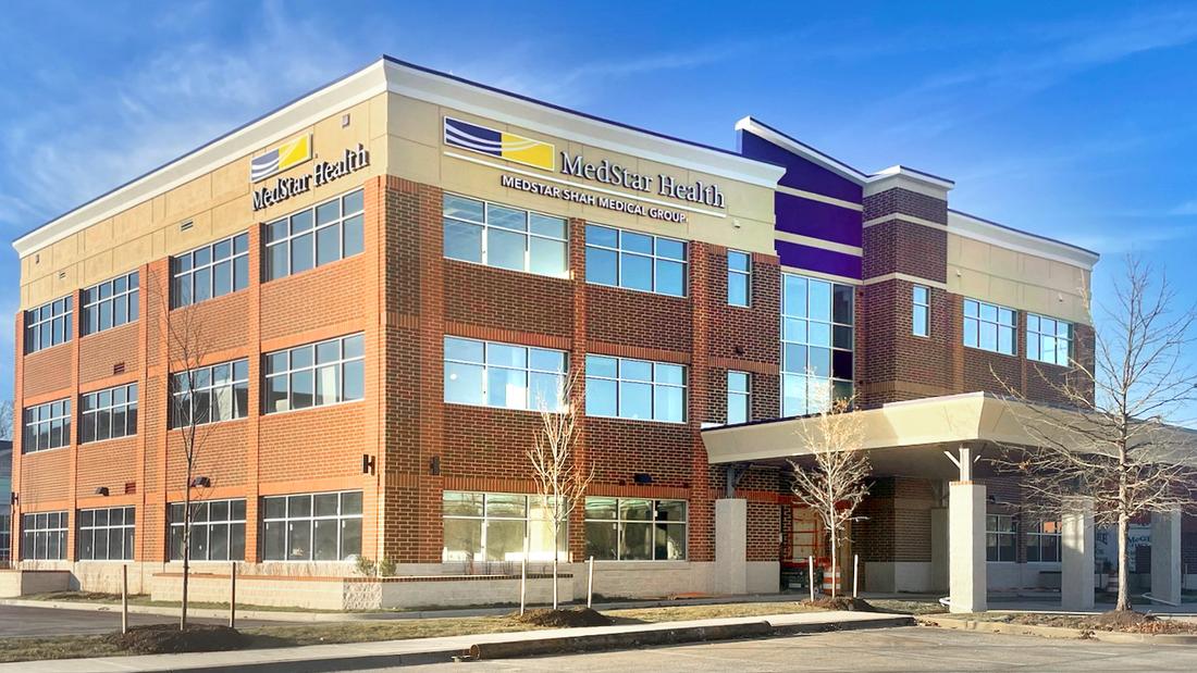 4240 Altamont Place is a modern red brick office building and the location of MedStar Health Physical Therapy.