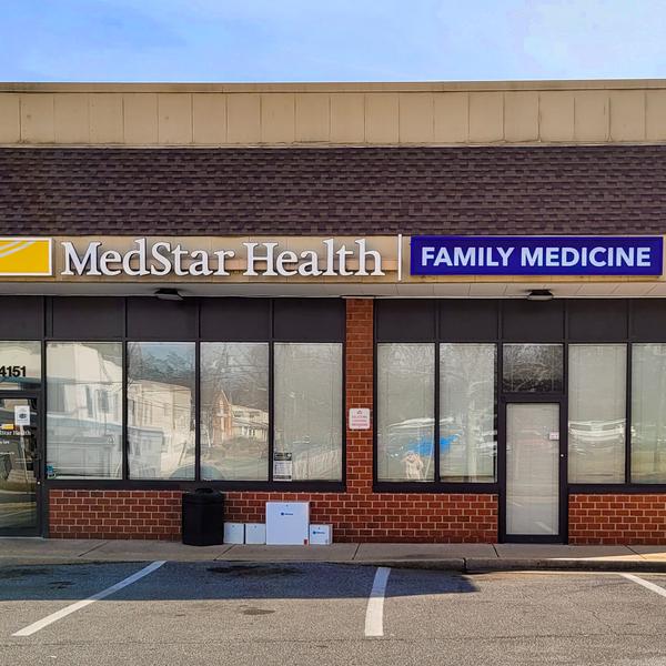 MedStar Health Primary Care at Fort Lincoln is located in a shopping center and is convenient to public transportation.