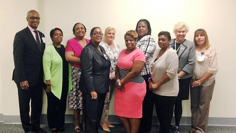 Group photo of a patient and family advisory council at MedStar Health.