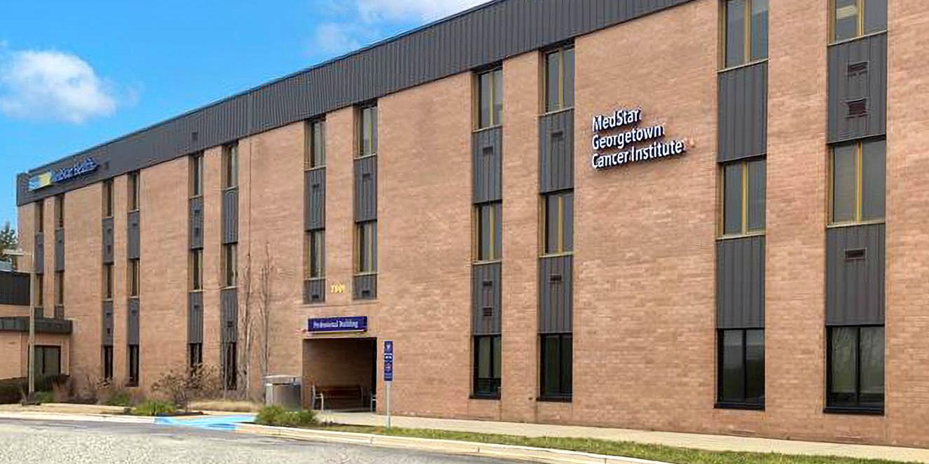 A red brick medical professionals building on the campus of MedStar Southern Maryland Hospital Center