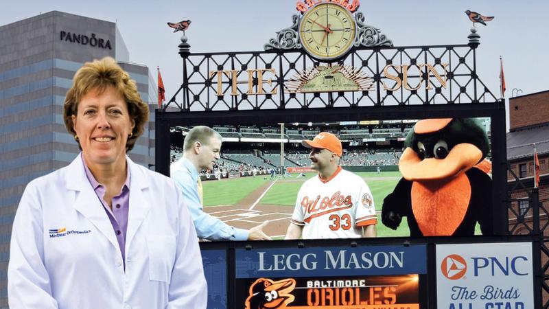 Dr Leigh Ann Curl is an orthopedic specialist for the Baltimore Orioles.