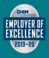 Center for Healthcare Leadership and Management Employer of Excellence Award Badge