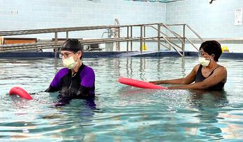 MedStar Good Samaritan Hospital offers aquatics therapy for patients living with Parkinson's Disease.