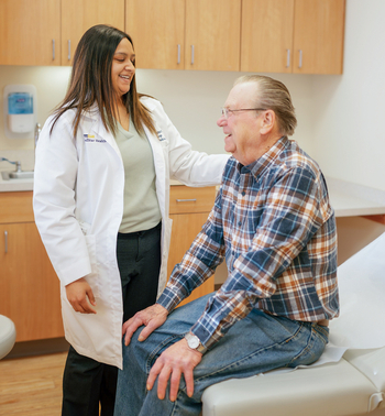 John Balta was treated by Dr. Melissa Meghpara for peripheral artery disease at MedStar Health.