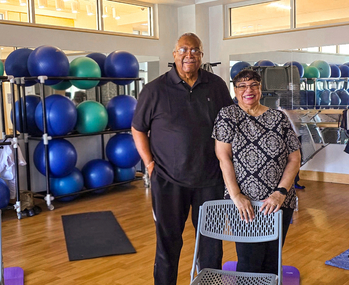 Margaret and Francis Forrest have both undergone successful treatment and rehabilitation at MedStar Health.