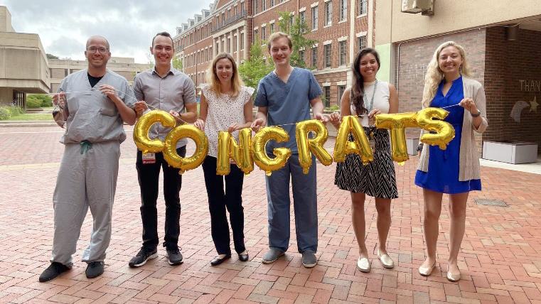 Graduates from the Internal Medicine Residency Program at MedStar Georgetown University Hospital.