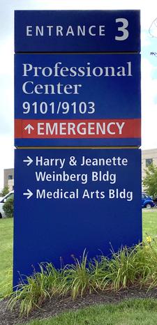 Entrance to MedStar Franklin Square Medical Center