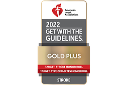 2022 American Heart Association's Get With The Guidelines award logo