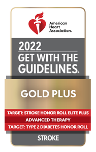 2022 American Heart Association's Get With The Guidelines award logo