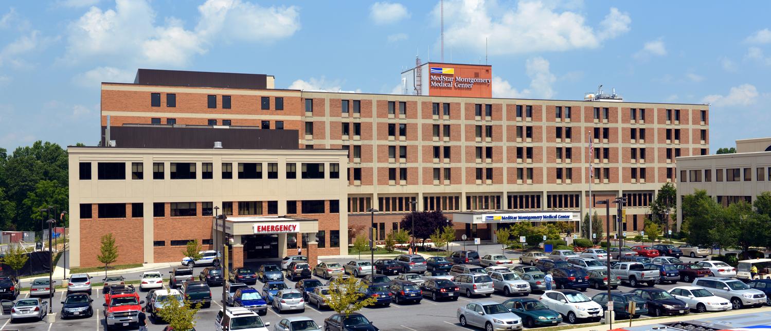 MedStar Montgomery Medical Center front entrance