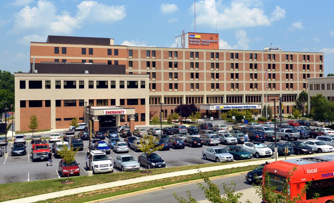 MedStar Montgomery Medical Center front entrance