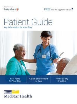 MedStar Montgomery医疗中心患者信息指南的封面照片