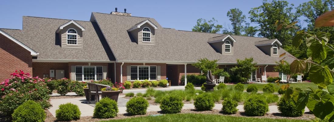 Exterior photo of MedStar St Mary's Hospice House