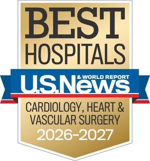 2026-2027 MedStar Washington Hospital Center US News and World Report Best Hospitals Award Badge