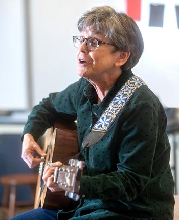 Nancy Fox underwent successful treatment for rectal cancer at MedStar Georgetown University Hospital.