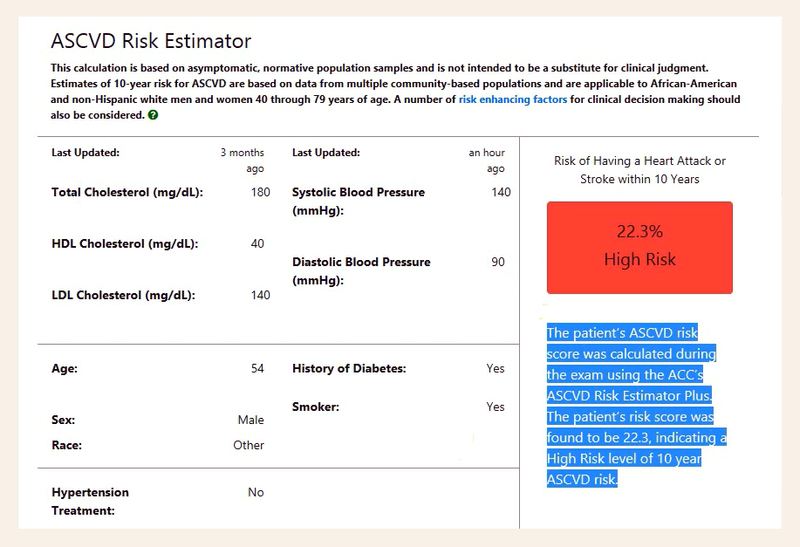 Cardiovascular Disease Risk Calculator