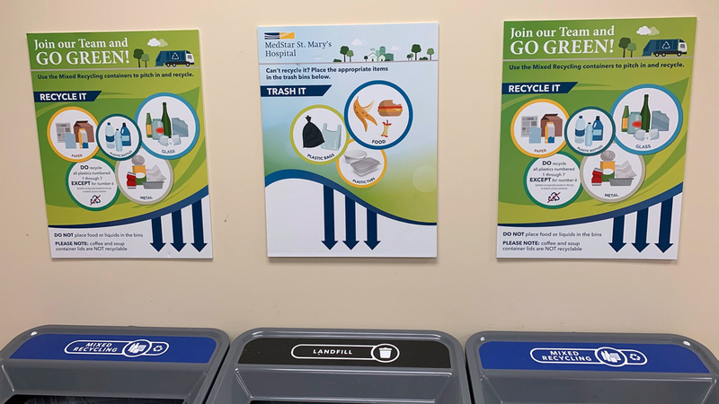 Each of MedStar Health’s ten hospitals is a 2021 recipient of the Practice Greenhealth Environmental Excellence award.