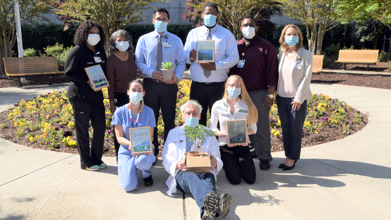 Each of MedStar Health’s ten hospitals is a 2021 recipient of the Practice Greenhealth Environmental Excellence award.