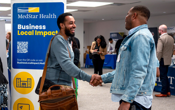 MedStar Health, together with partner organizations, held the first Business Local Impact Connection Day at Georgetown University's capitol campus.