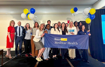 Group photo of associates - Healthiest Maryland Businesses award