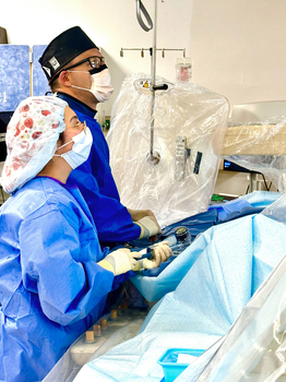 Dr. Brian Case performs surgery at MedStar Southern Maryland Hospital Center.
