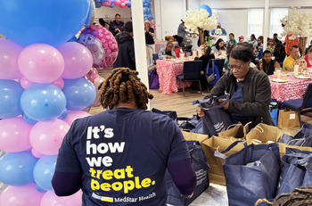 MedStar Health hosted a community baby shower event.