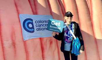 Allison Solomon underwent successful treatment for colon cancer at MedStar Health.