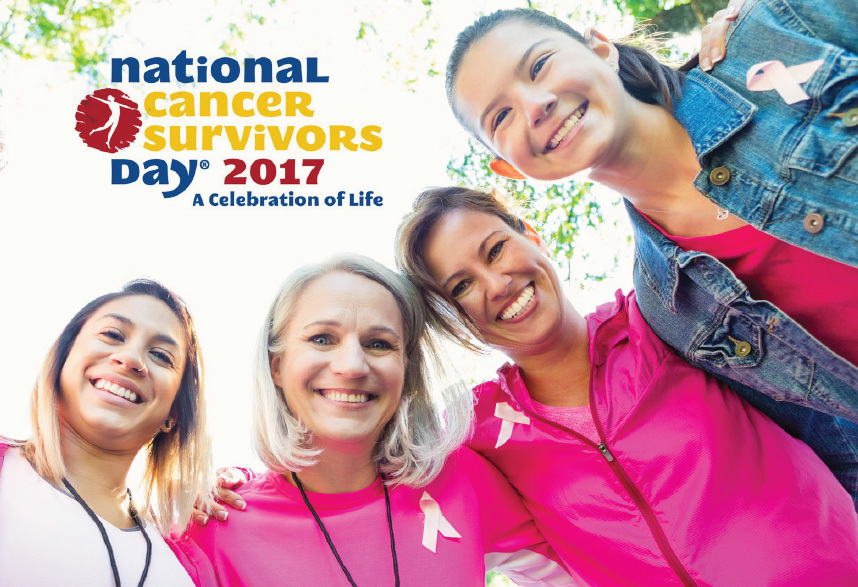 National Cancer Survivors Day 2017 title graphic