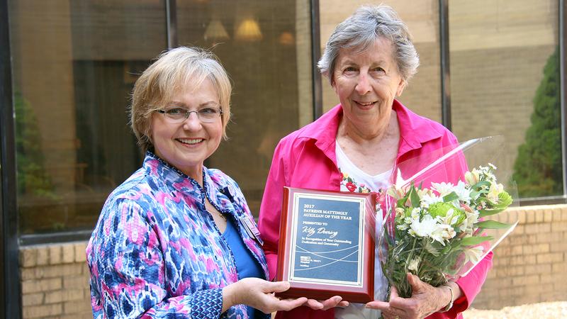 2017 Auxilian of the year - Kitty Doering