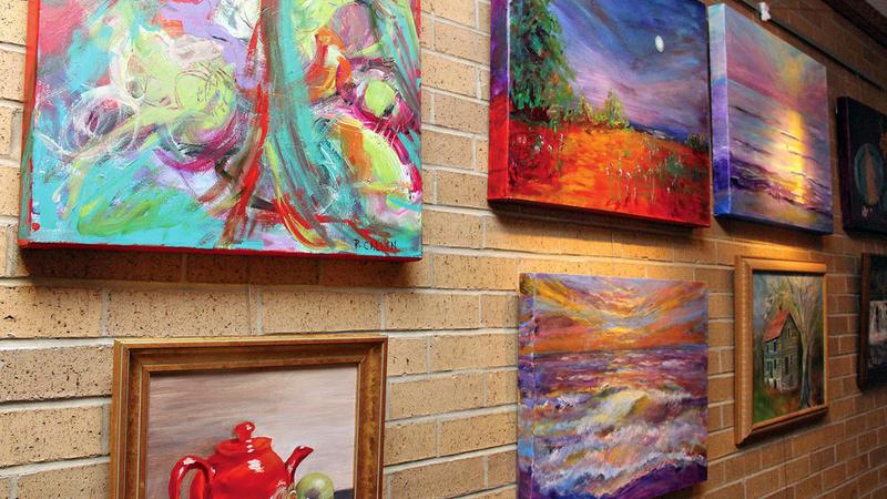 MedStar St Mary's Hospital hosts and art show.