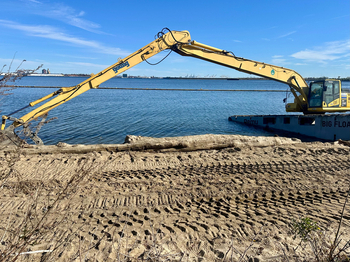 Wetlands restoration at MedStar Harbor Hospital
