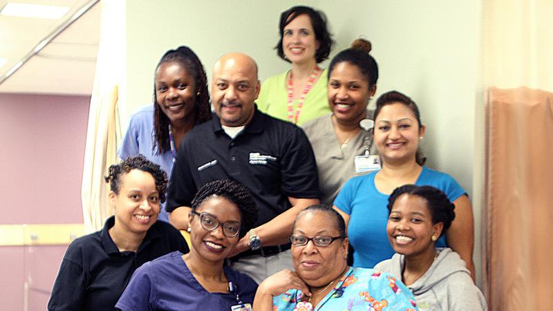 The physical therapy team from MedStar Health Southern Maryland Hospital Center