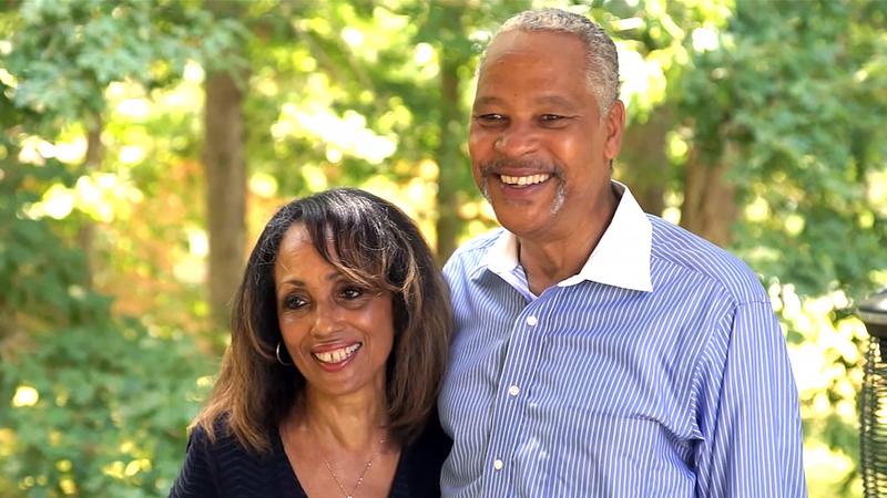 Envon Jones and his wife Janet.