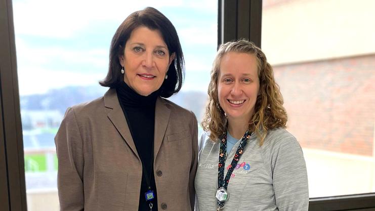 Christine Anninos and Katie Wallace