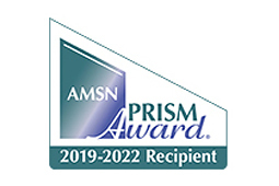 Green and purple triangle - Medical-Surgical Nursing Certification Board_prism award_MWHC
