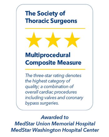 Three Star Badge - Society of Thoracic Surgeons